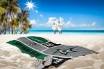 [Personalization Only] OFFICIAL NHL Colorblock Beach Towel - Dallas Stars