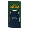 [Personalization Only] OFFICIAL NBA Jersey Personalized Beach Towel - Utah Jazz