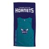 [Personalization Only] OFFICIAL NBA Jersey Personalized Beach Towel - Charlotte Hornets